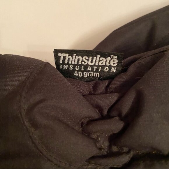 JACOB ASH MENS NEW GLOVES BLACK THINSULATE WATERPROOF BREATHABLE SIZE XL NWT - Picture 3 of 6